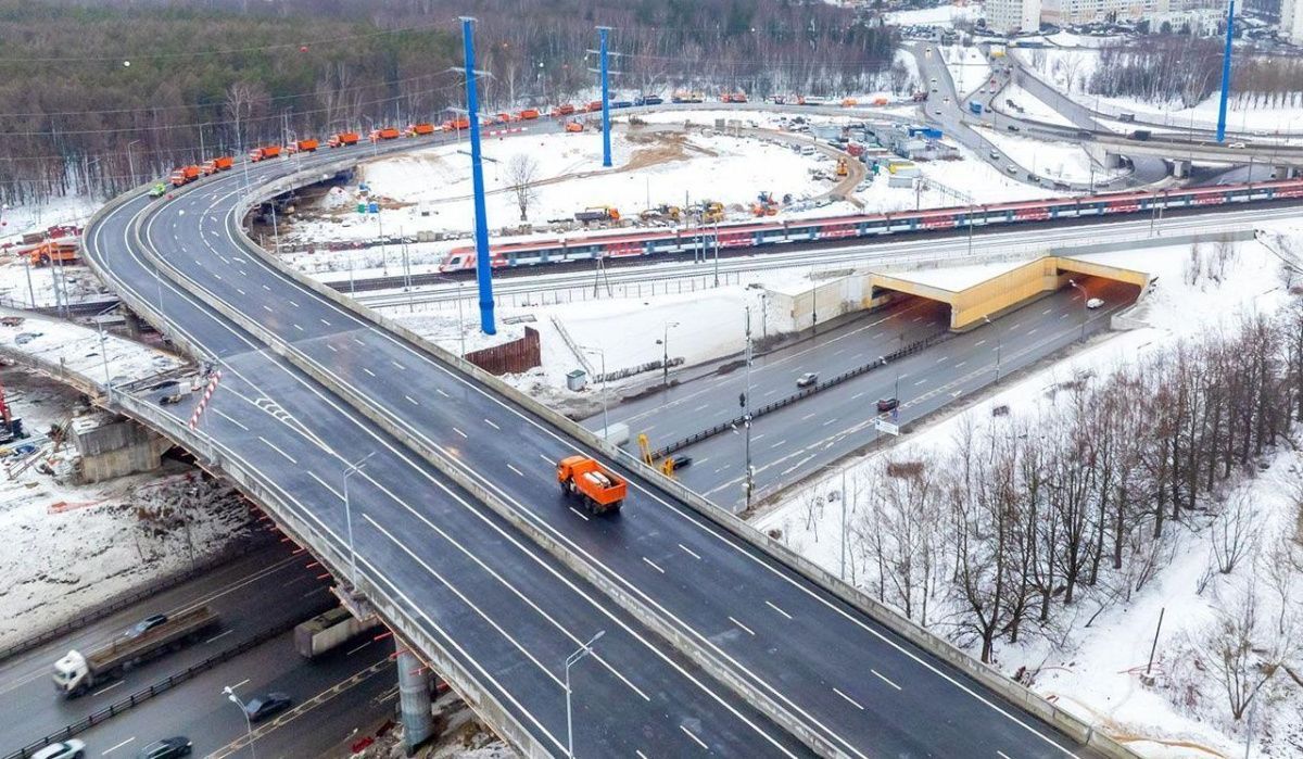 В Москве открыли новую дорогу между МСД и Варшавским шоссе