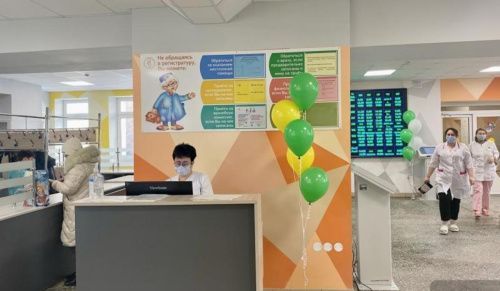 В Свердловской области наконец-то отремонтировали крупнейшую детскую поликлинику 