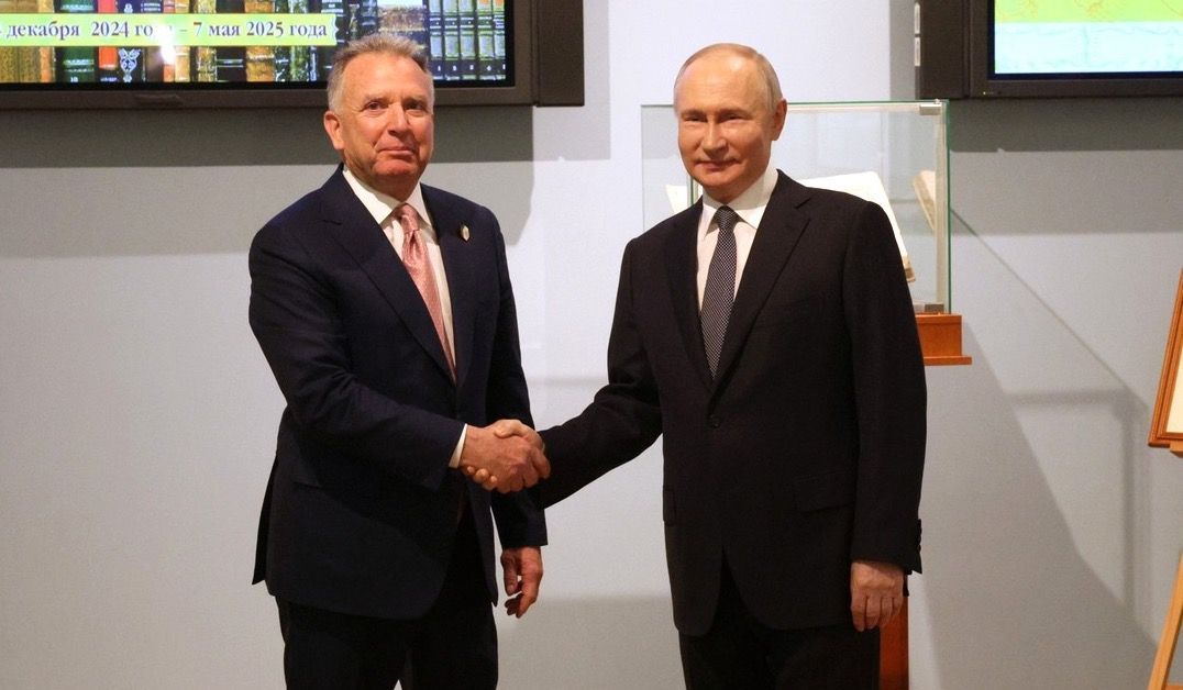 В Петербурге прошла встреча Путина с спецпосланником Трампа