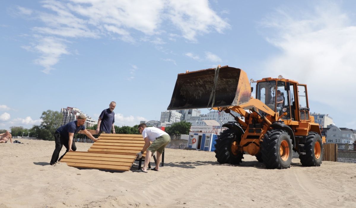 Пляжи Самары обновляются: более 880 единиц нового оборудования установят летом