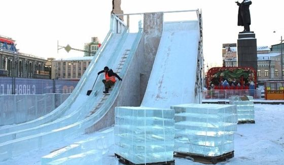 В Екатеринбурге потратят десятки миллионов на ледовый городок