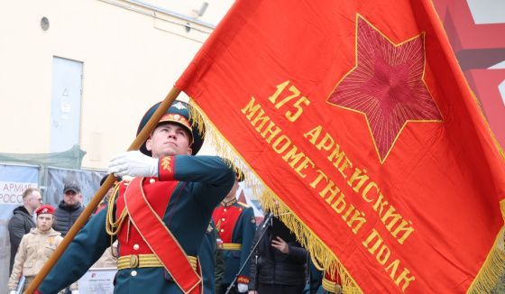 В Санкт-Петербурге торжественно встретили агитпоезд «Сила в правде»