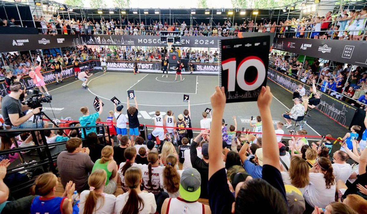 В Москве стартует международный турнир по баскетболу 3x3