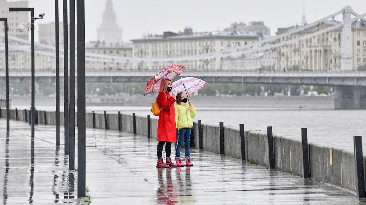 В Москве выпало рекордное число осадков