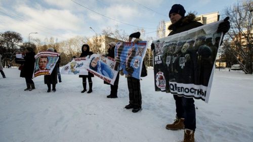 В Екатеринбурге состоялся «юбилейный» пикет против QR-кодов
