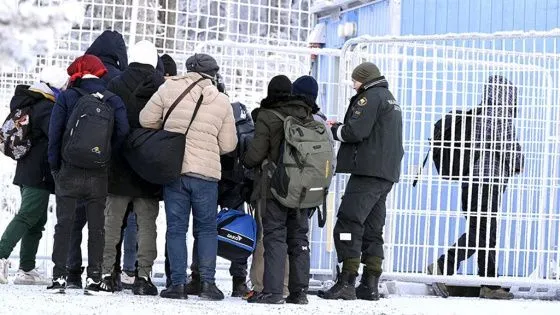 Мигранты попытались прорвать границу с Финляндией в российском регионе